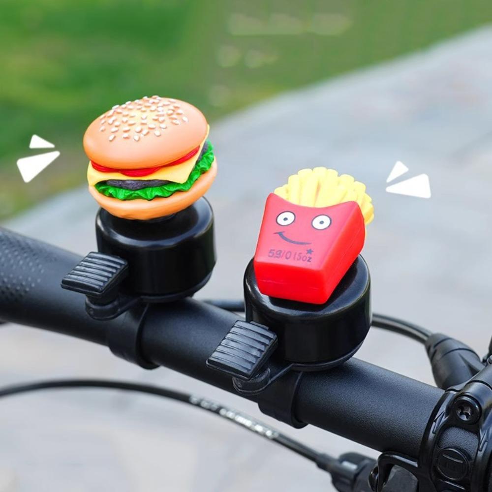 Sandwich Cartoon Bicycle Bell Hamburg Bike Scooter Bell Bicycle Horn Highway Vehicles