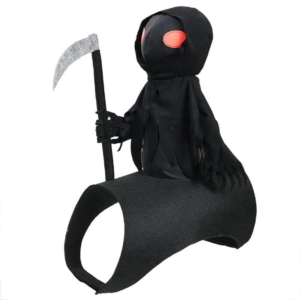 Funny Dog Costume Creative Dog Saddle Costume Dog Ghost Riding Costume Halloween Party