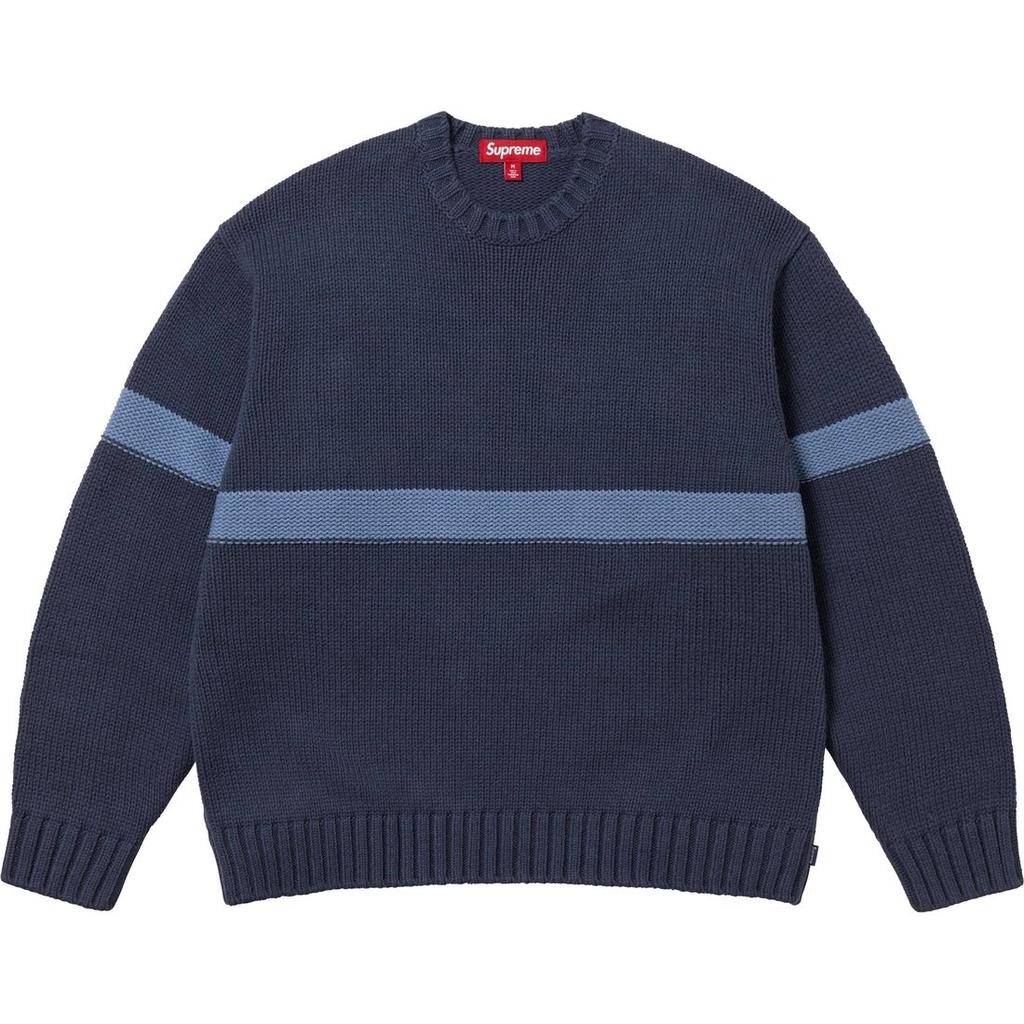 Supreme Свитер с аппликацией в тон Унисекс SUP-SS25-145