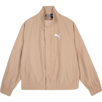 Однотонная куртка с воротником-стойкой и застежкой-молнией, длинные рукава, женские куртки, цвет «пустынный желтый» 683812-89