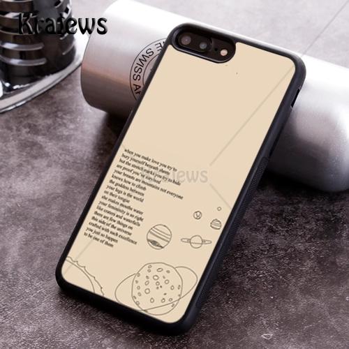 Krajews Aesthetics Chicmal Quotes Phone Case For iPhone 17 Air 16 15 14 11 12 13 Pro MAX Plus cover shell coque