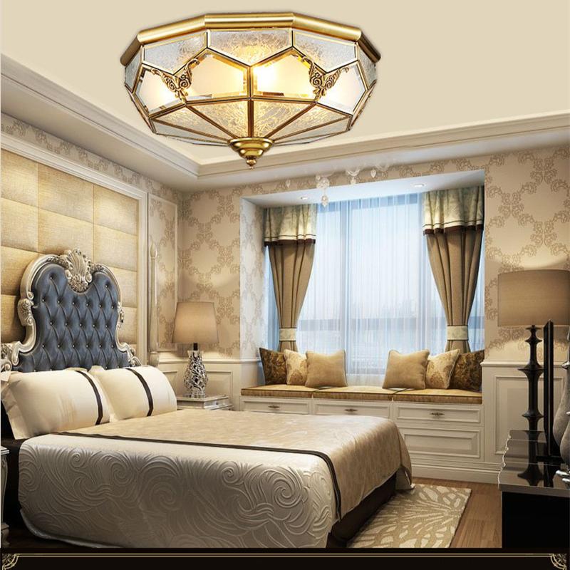 Retro Home Deco Bedroom Living Room Indoor E27 LED Bulb Holder Ceiling Lamp