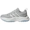 Maxxwavy Cushioning Anti-Slip And Wear-Resistant Low-Top Chunky Sneakers Unisex White Gray Sneakers IF9308