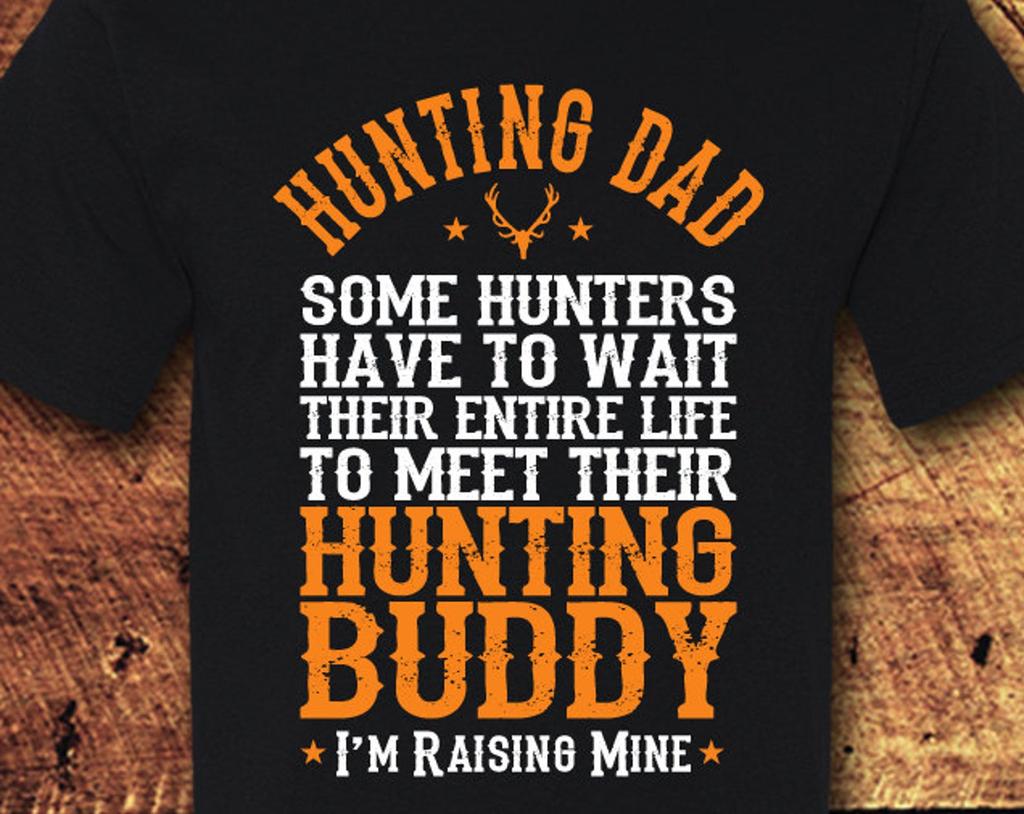 Hunting Dad T-Shirt, Hunter Gifts