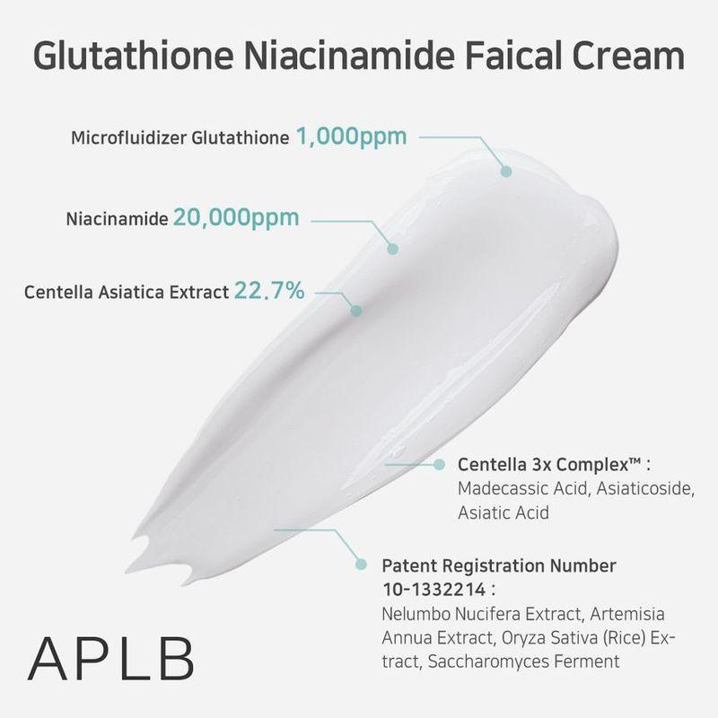 APLB - Glutathione Niacinamide Facial Cream