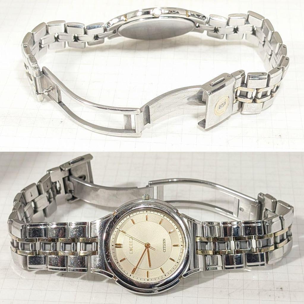 Б/у часы CITIZEN EXCEED Кварцевая батарея заменена I-29