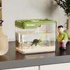 Mini Transparent Desktop Aquarium for Goldfish - Eco-Friendly Home Decor Fish Tank