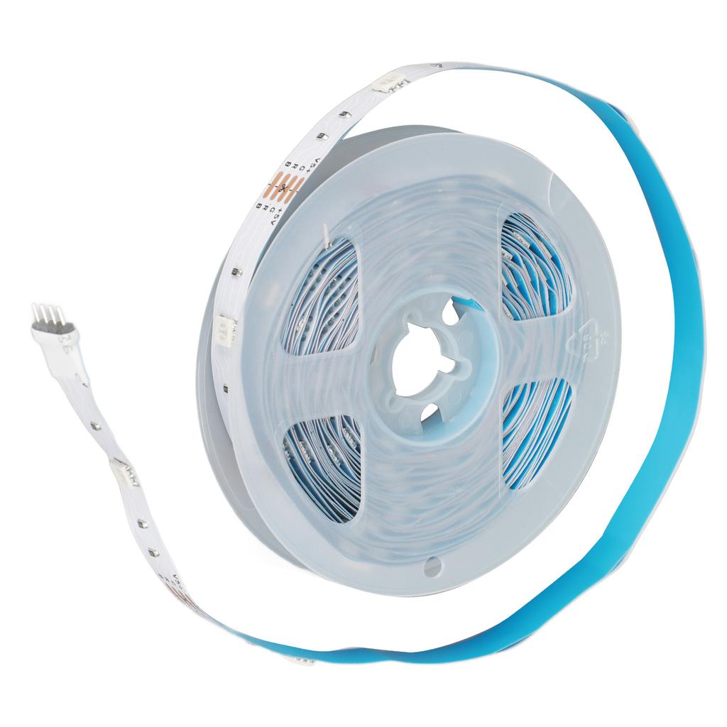 RGB LED Strip Lights Press Button Control 5V LED Lights with 3 Button Functions for Bedroom Kitchen