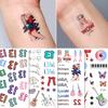 Cartoon Tattoo Stickers Children'S Party Waterproof Tattoo Stickers Ins Wind 3D Cute