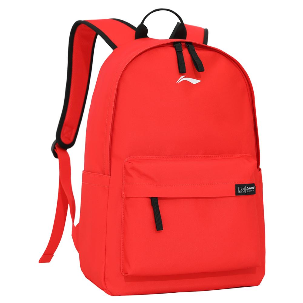 Li Ning Полиэстер Рюкзак Унисекс Красный ABSU319-4