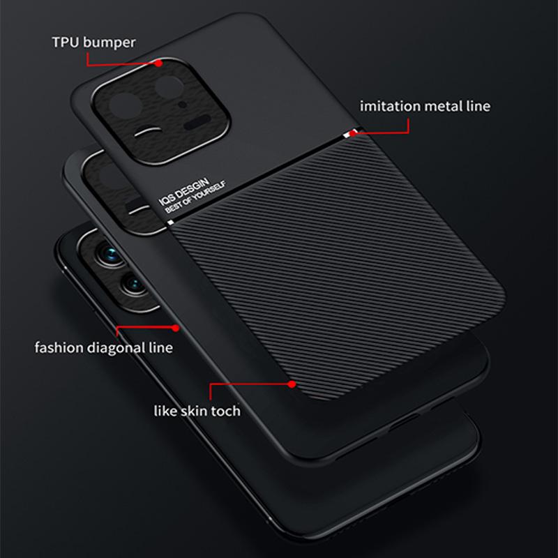 Кожаный текстурный магнитный чехол для Xiaomi 13 5G Mi 12T Pro 11 Lite Автомобильный магнитный чехол для Xiaomi 13 Pro 12 Pro 11T Pro 11 Ultra