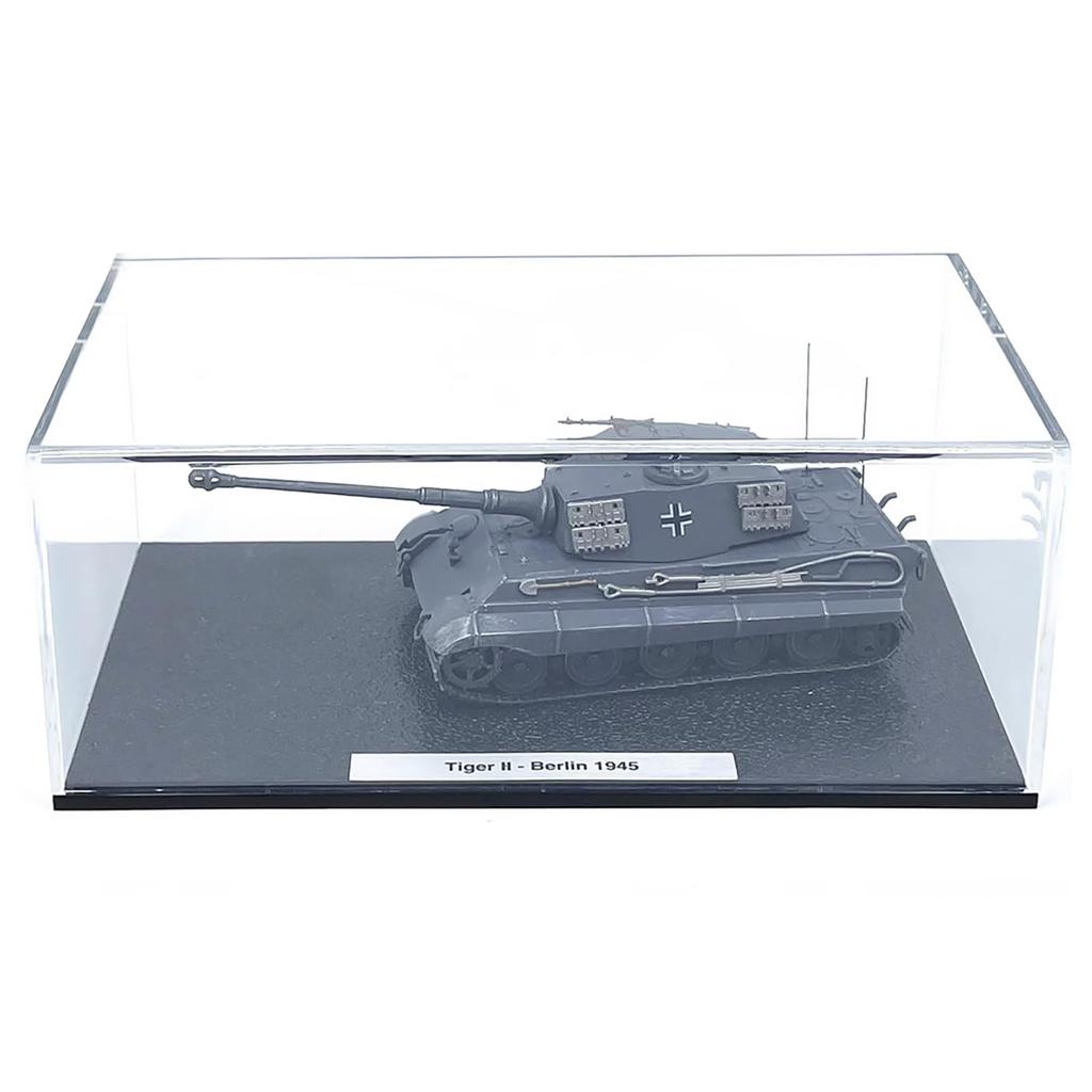 1:72 Alloy World War II German Berlin 1945 Tiger II Tank Military Tank Model Simulation Fighter Military Science Exhibition Model