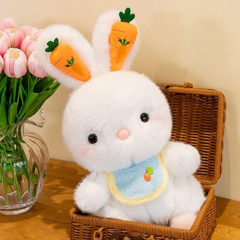 Soft Rabbit Plush Doll Kawaii Animal Stuffed Toys Kids Gifts Rabbit Plush Toy  Boys and Girls