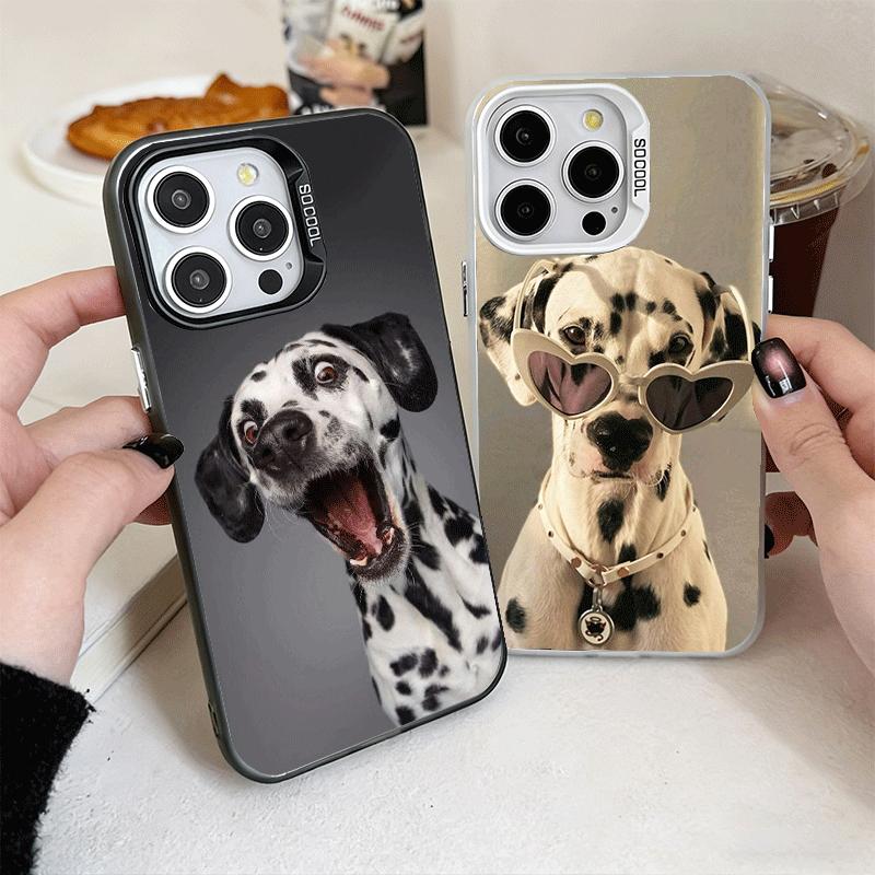 Чехол для телефона Dalmatian Cute Dog, противоударный, для iPhone 17 Air 16 16E 15 Pro Max 14 Plus 13 Mini 12, задняя крышка, защита от падения, Fundas