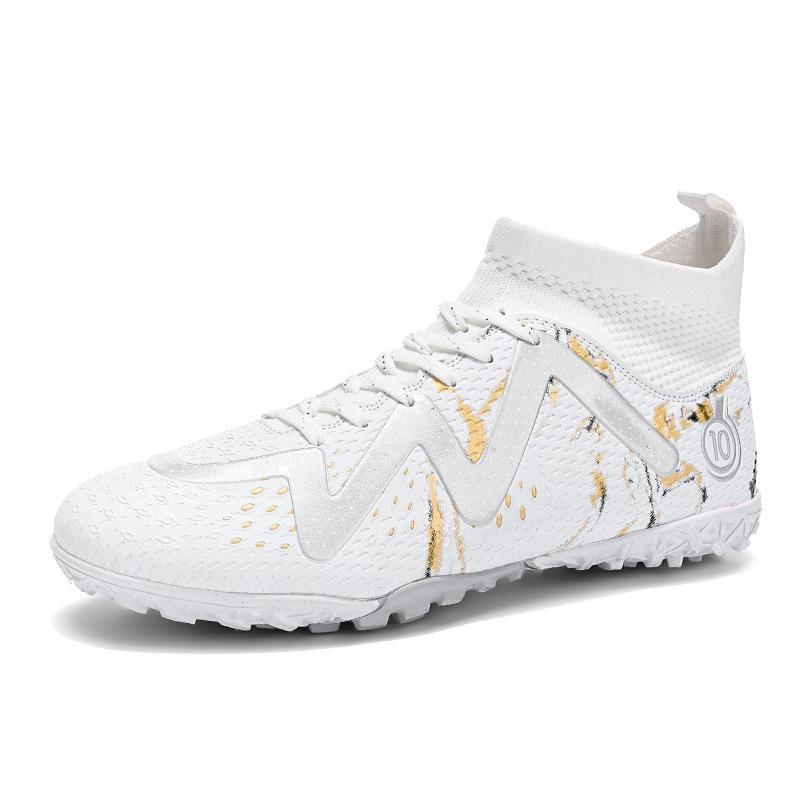 Ronaldo X10 adult long nails broken nails football shoes men's artificial turf training competition sports shoes women