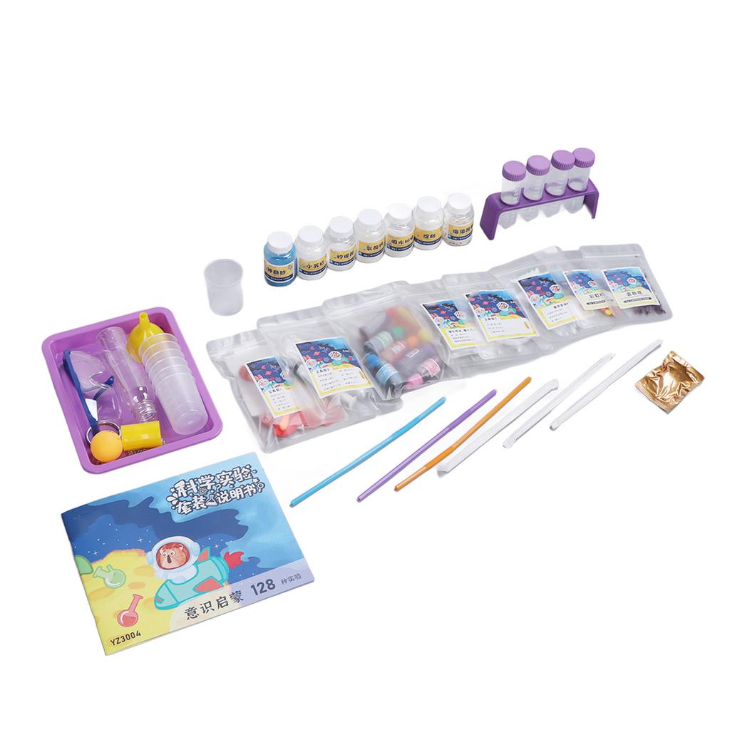 Kids Science Kit Children s Awareness Enlightenment Science Experiment Set Picture Book Video Dual Teaching