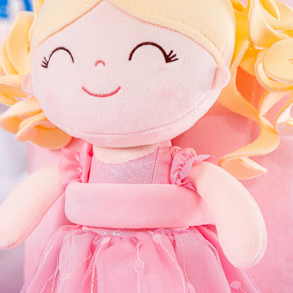 9 дюймов рюкзаки для девочек плюшевые куклы принцессы рюкзак для маленьких девочек фиолетовый первый подарок на день рождения для маленьких девочек