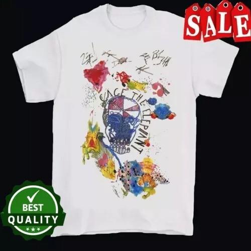 Vintage Cage The Elephant Self Titled Album Tour T-Shirt Gift Full Size S-5XL Unisex T-Shirt