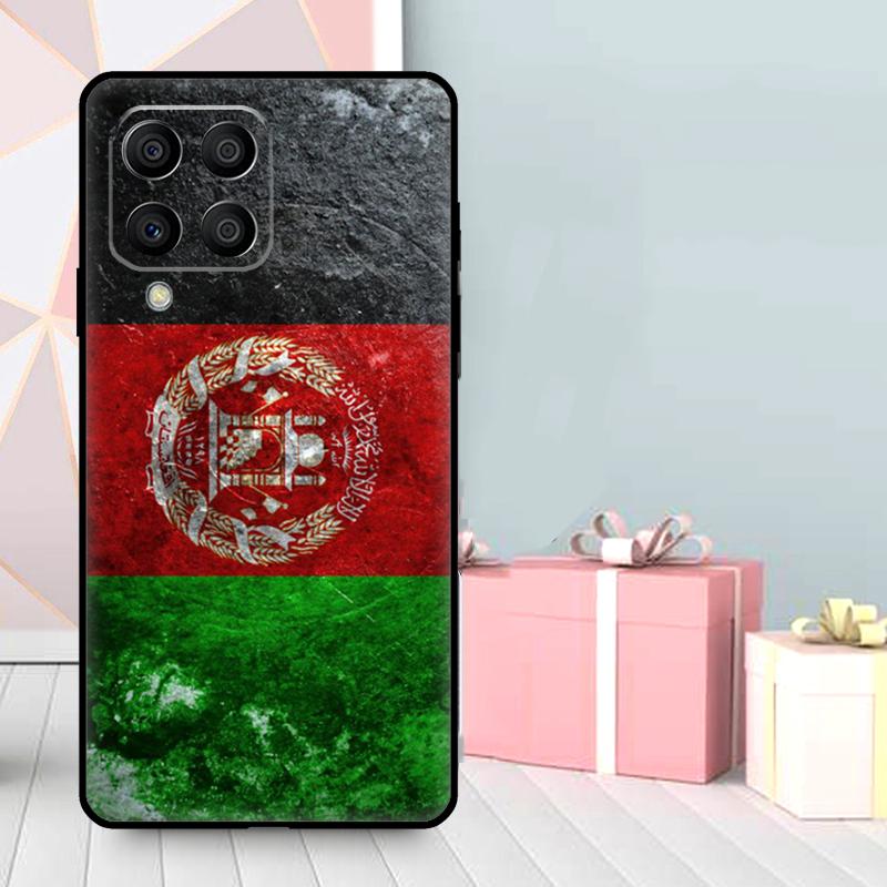 Флаг Афганистана Чехол Для Samsung Galaxy M16 M31 M21 M13 M33 M53 M15 M35 M55 M36 M56 M12 M32 M52 M14 M34 M54