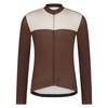 S Рекомендуемый см Апекс Джерси с длинным рукавом с принтом Коричневый [SHIMANO] (Европейский размер) рост 167-173