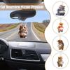 Automobile Pendant Fat Belly Cat Car Pendant Ornament Lightweight Acrylic Hanging Decor Car Mirror Windows Bags Pendant