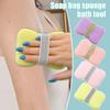 1Pc Soaps Saver Soap Bag Exfoliating Bathing Bubble Maker Portable Soap Foaming Net Bathroom