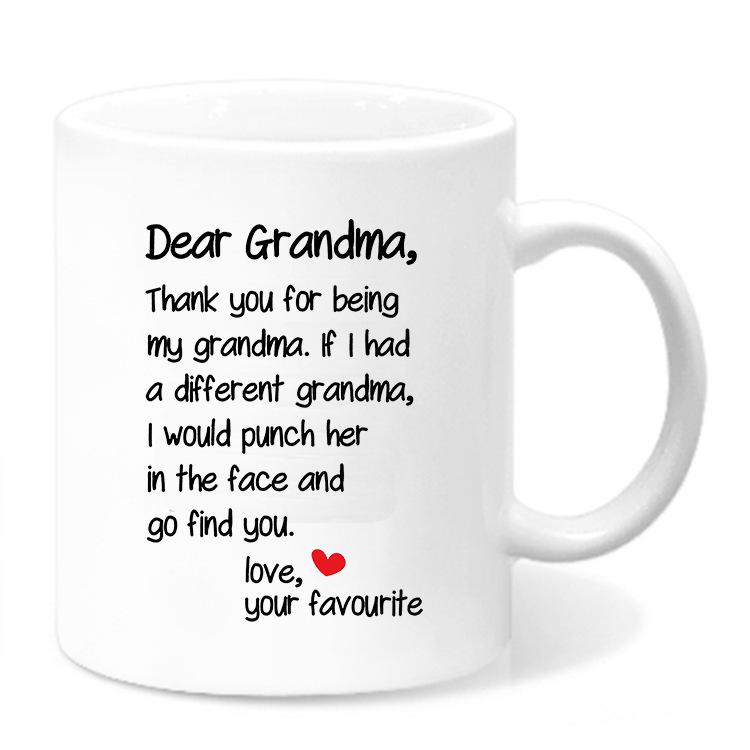 11oz Funny Lovely Coffee Mug Ceramic Tea Cup, Creative Ceramic Gift Mugs for Valentine's Day, Tea and Hot Drinks Gift