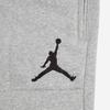 Jordan Solid Logo Embroidered Cuffed Sweatpants Men Bottoms Gray 696205-063