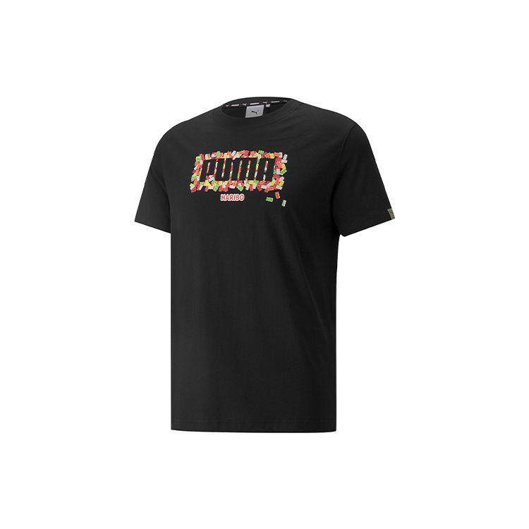 Puma Футболка унисекс с короткими рукавами и круглым вырезом X Haribo Gummy Bears, черные 532794-01