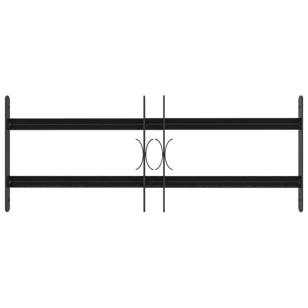 Window Safety Grid with 2 Crossbars 3 pcs 43 74 cm