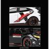 1/32 HONDA CIVIC TYPE-R Alloy Car Model Diecasts & Toy Vehicles Metal Sports Car Model Sound and Light Collection Childrens Gift