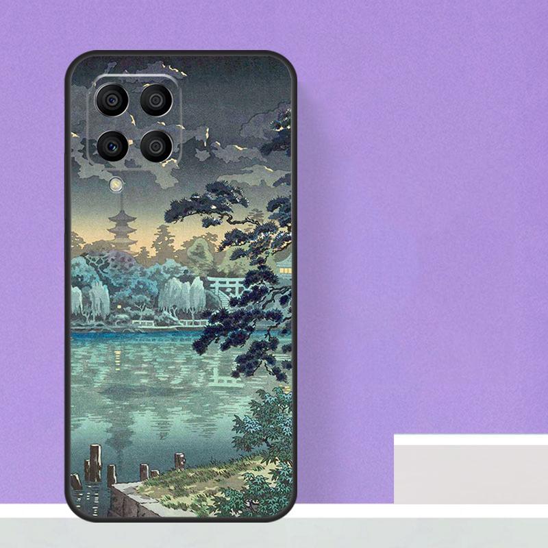 Искусство в японском стиле укиё-э для Samsung Galaxy M21 M51 M12 M32 M52 M13 M23 M33 M53 M34 M54 M30s M31s M15 M55 M20 чехол