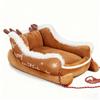 Pet  House Christmas Sled Dog Bed Winter Thickened Warm Washable Dog Bed Pet Christmas Bed Cat Sofa