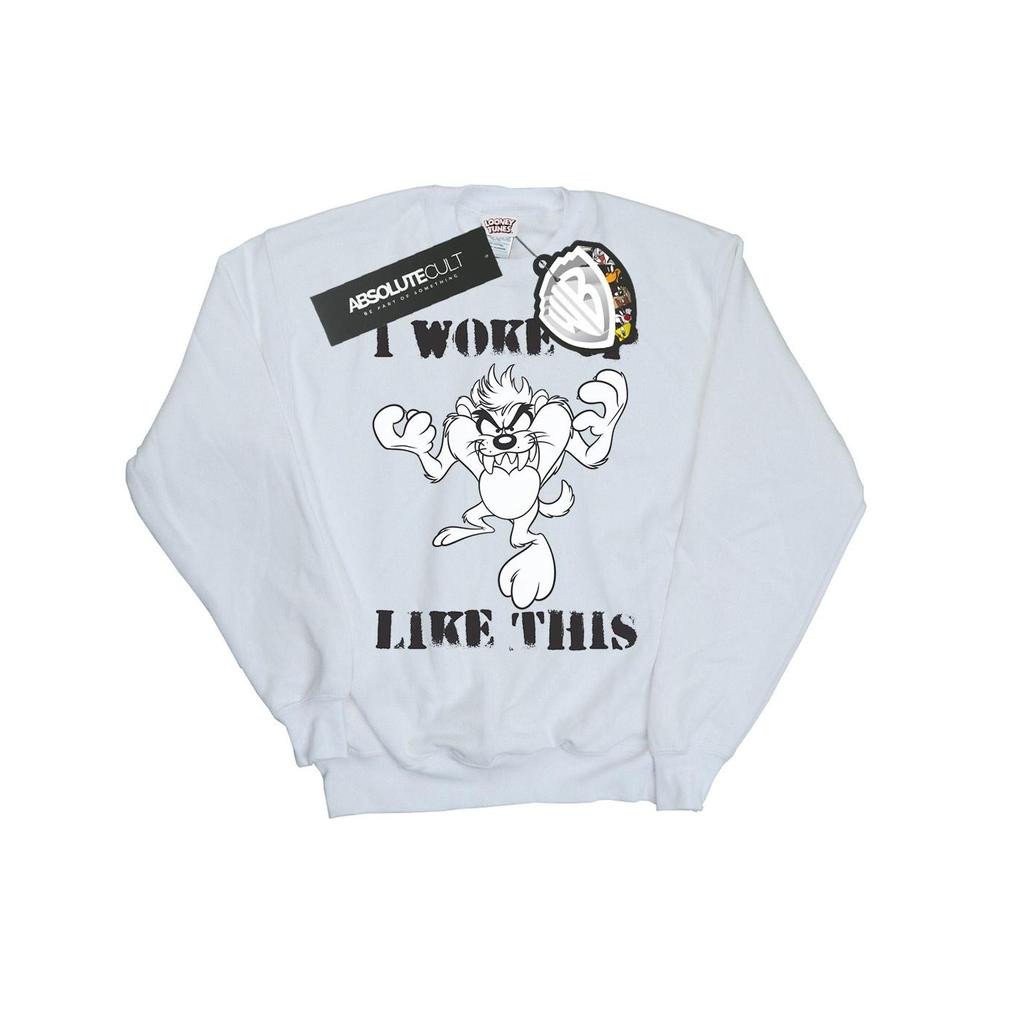 Looney Tunes Mens Taz I Woke Up Like This Sweatshirt