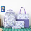 Сезон 2025 Back To School Новый Стиль Набор Школьных Сумок Форма Сердца Нейлон Большая Вместимость Высокое Качество Горячие Трендовые Рюкзаки для Женщин
