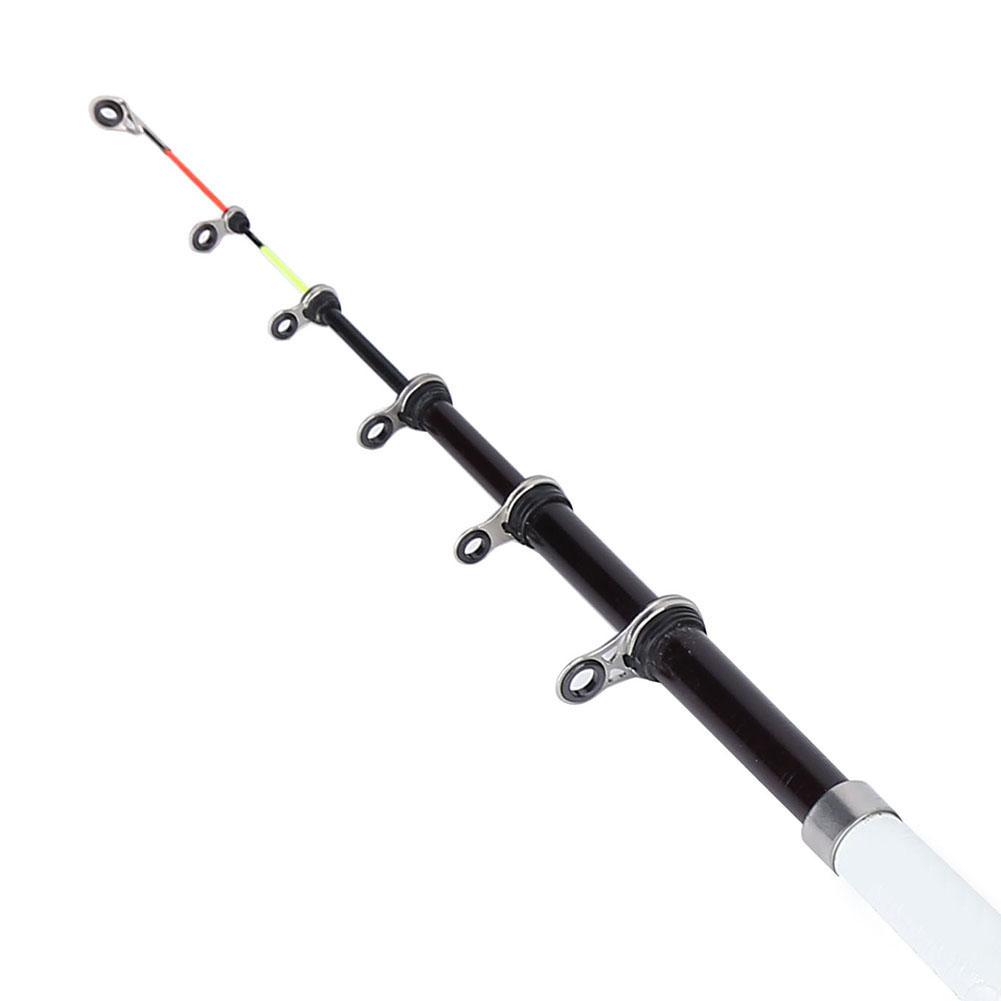 Портативная телескопическая удочка для спиннинга, удочка из углеродного волокна (2.1m)