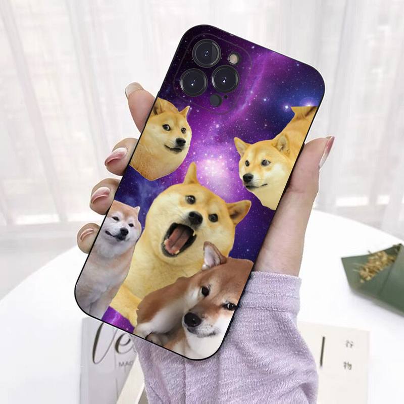 Чехол для телефона Doge Dog Cheems Meme для iPhone 13 Pro MAX 14 11 12 Mini X XS XR 6 7 8 Plus SE 2020, мягкий чехол из ТПУ