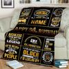 Happy Birthday Customize Your Name Blanket Warm Comfortable And Soft Blankets Are Suitable For Home Lunch Break Blanket Office Sofa Sofa Gift To