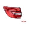 Changan CS95 Rear Tail Light Assembly: Includes Left/Right Rear Fog Light, Reverse, Brake, and Turn Signal Lights.