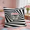VVision SStreetWears Cushion Cover Square Short Plush Pillow Case Living Room Sofa Home Decor Funda X