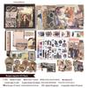 Подарочный набор винтажных литературных блокнотов для креативных девушек