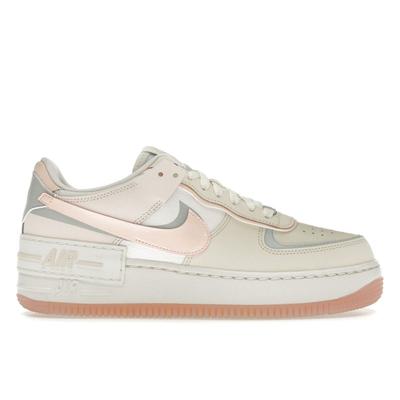 Air Force 1 Shadow Coconut Milk Crimson Tint Женские кроссовки Кремовый Светло-Серебряный Парус DZ1847-105