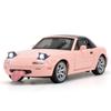 1/32 Mazda Miata MX5 Alloy Scale Car Model Diecast Miniature Car Toy Vehicle Sound and Light Collection Children Toy Gift