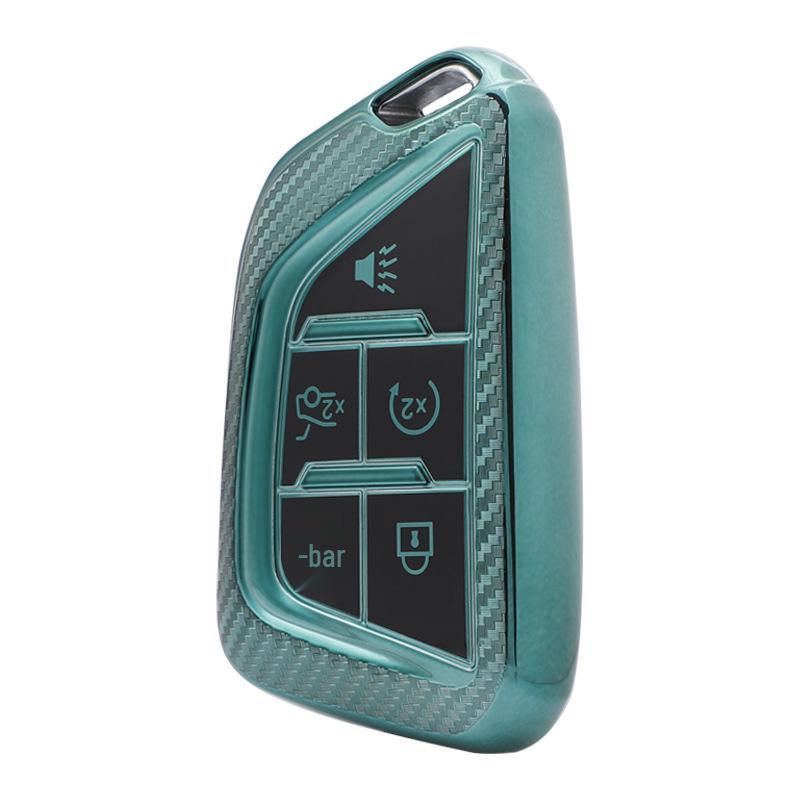 Cadillac CT4/CT5 Carbon Fiber Key Cover - Protective Shell & Decoration