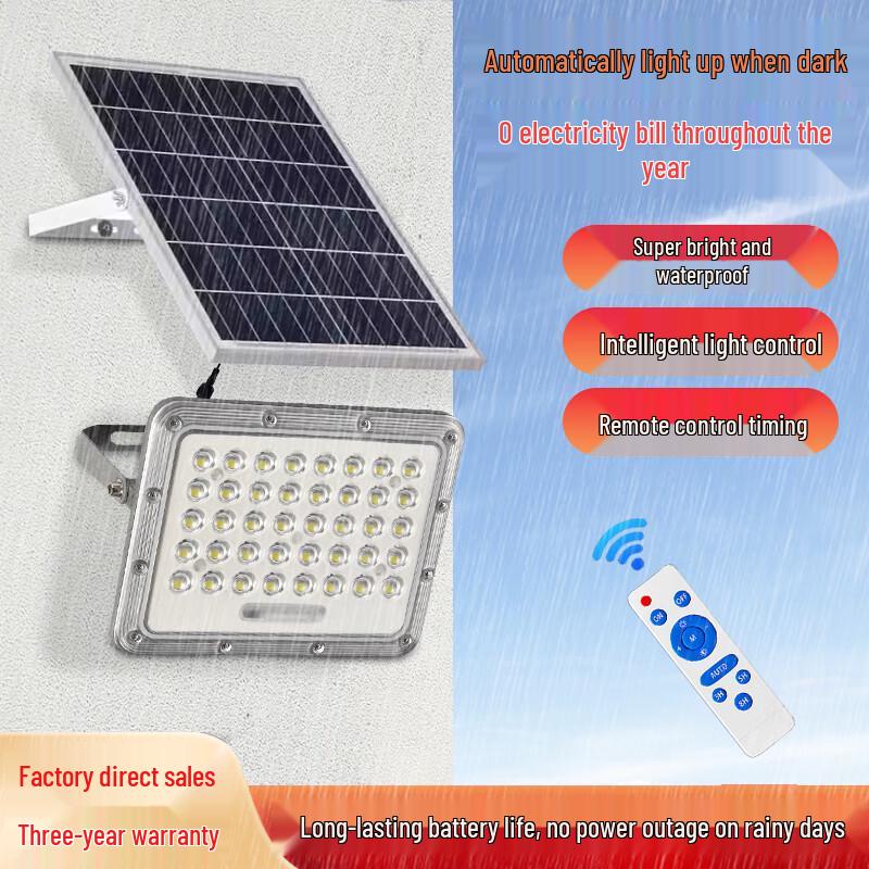 Liangmingjia Jinbei Solar LED Outdoor Motion Sensor Flood Light