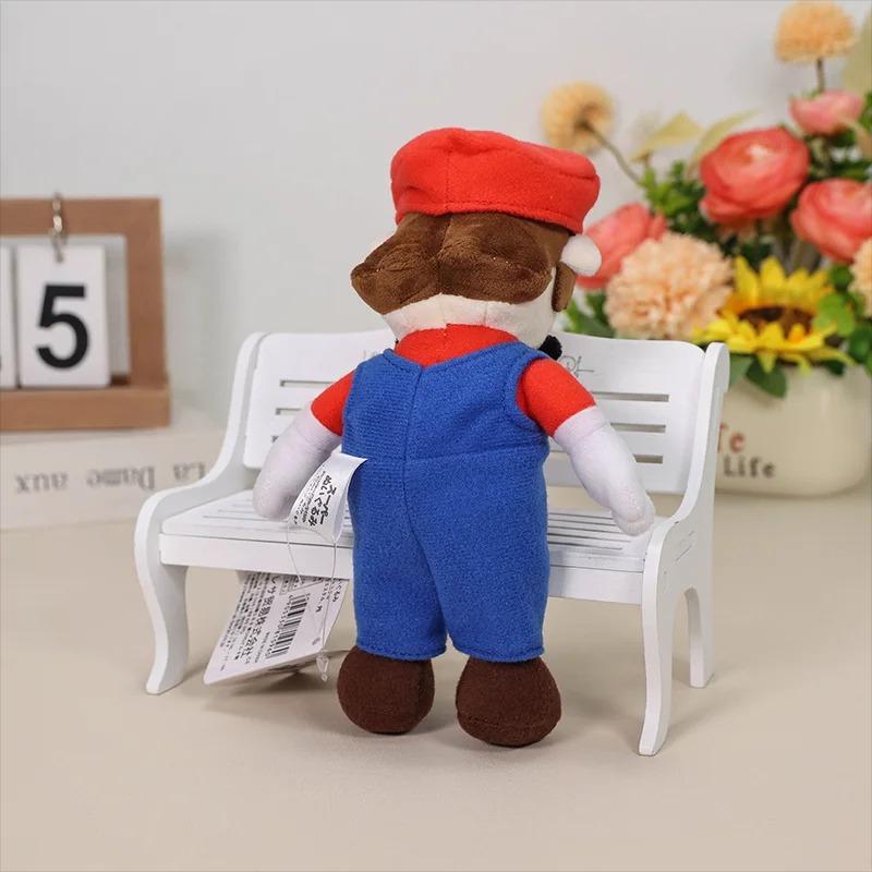 Плюшевая игрушка Super Mario Bros Классический Марио Луиджи Милый Мультяшный Набивной Игрушечный Мягкая Кукла Рождественский Подарок Плюшевый Аниме Плюшевый Аниме Плюшевый