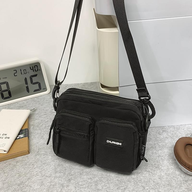 Универсальная сумка-мессенджер женская повседневная простая наплечная сумка Универсальная легкая спортивная сумка для мобильного телефона маленькая квадратная сумка маленький рюкзак мужской