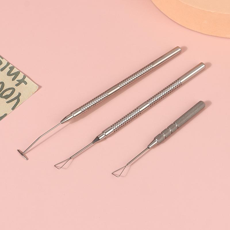 Двойной конструктор век Треугольный симулятор Изогнутый инструмент для вставки двойного века Т-образный конструктор Офтальмологические инструменты