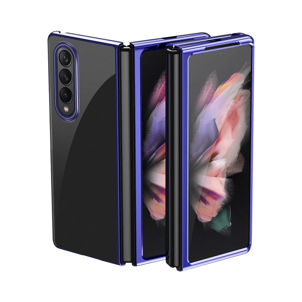 Прозрачный чехол для телефона Samsung Galaxy Z Fold 3 5G Fold3 Samsung Z Fold3 Жесткий противоударный чехол из ПК Coque Fundas etui