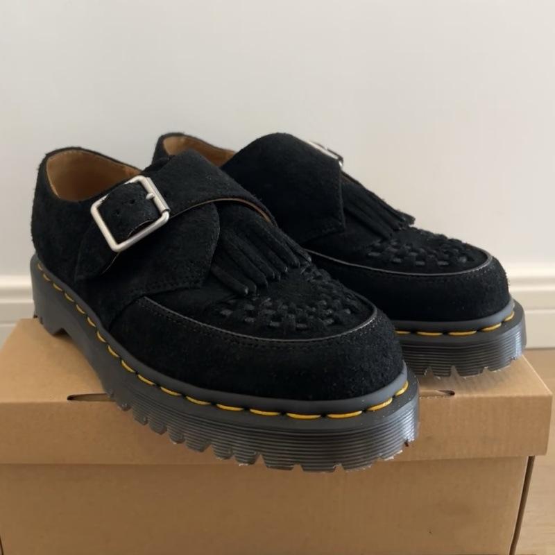 Fashion Women's Retro Thick Sole Small Leather Shoes for Women 2024 New Metal British Style Thick Heels Lightweight Mary Jean Lefu Shoes